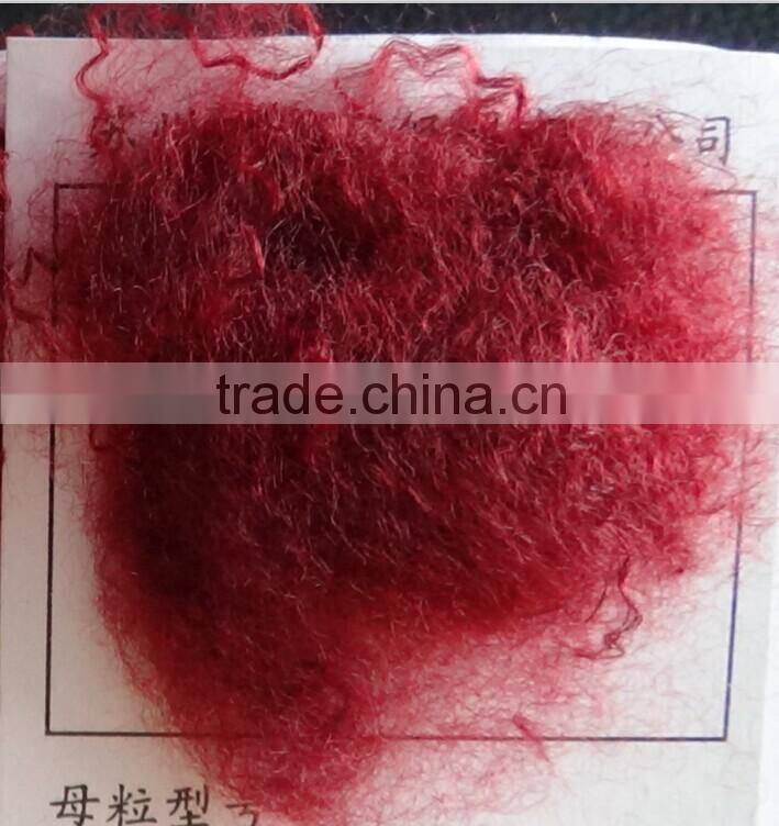 Polyester fiber10D*64MM Azo freePolyester fiber Manufacturers selling carpet material