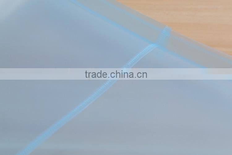 Clear Bag A4 PP Envelope Plastic Transparent Document Bag