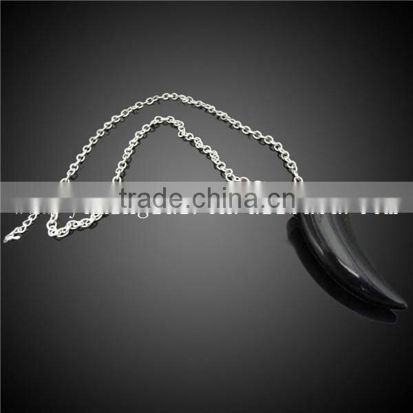 agate handmade alloy statement necklaces