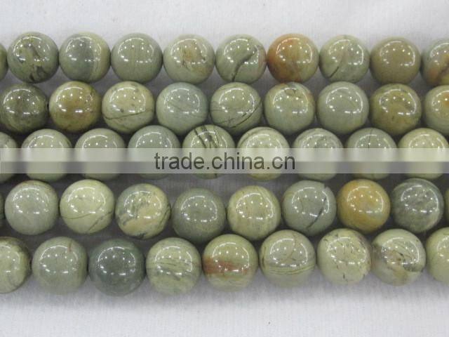 Spring Yellow Jade round beads ,gemstone beads in different sizes