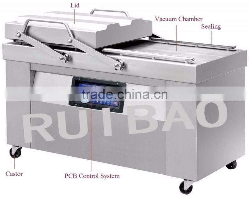 vegetable meat food rice bag vacuum sealer packing packer vacuum package machine