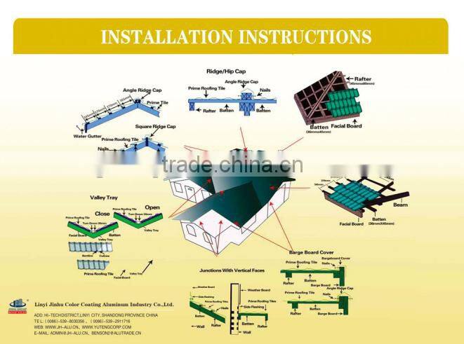 red color metal roof tile shingles stone coated metal roofing tile factory
