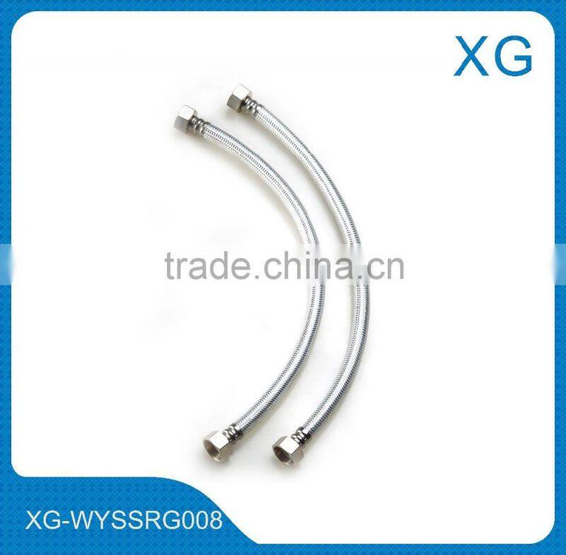 F1/2*F1/2 stainless steel wire braiding flexible hose/kitchen sinks heater basin knitted inlet hose/gas hose steel flexible hose