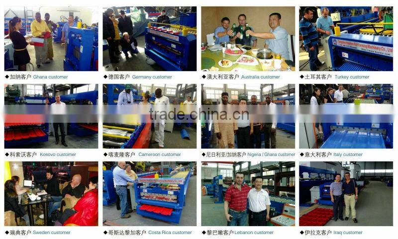 HC20 Steel Corrugated Wall Panel Cold Roll Forming Machine