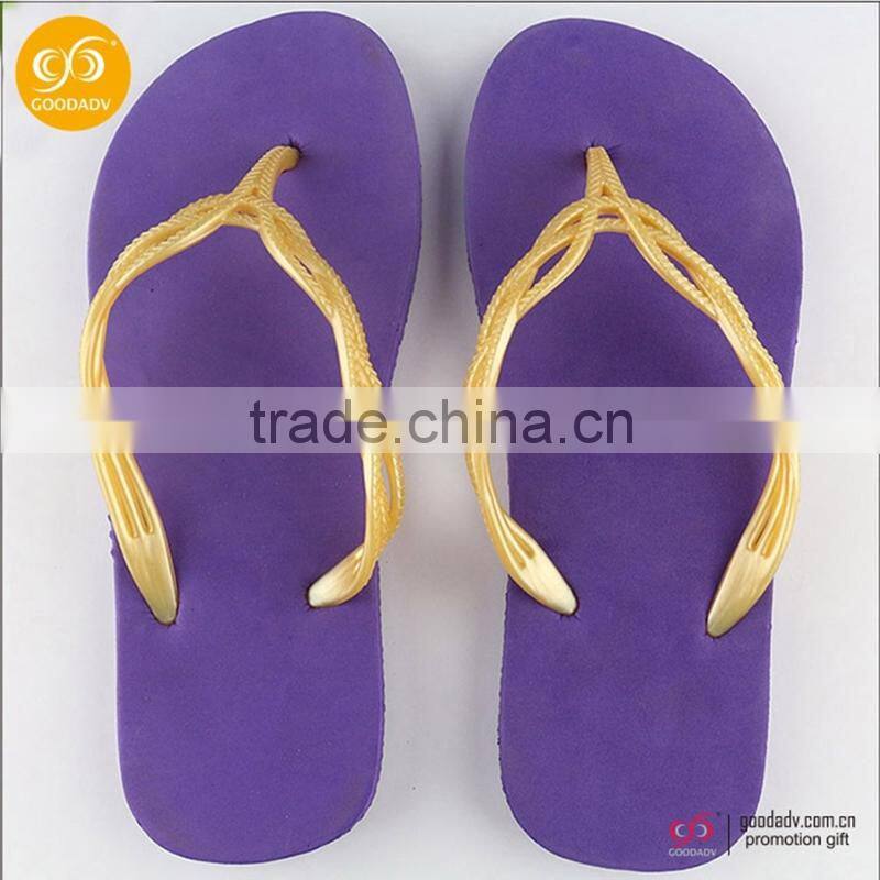 2015 eva flip flop lady fashion sandals colorful massage flip flop beach slippers