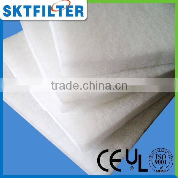 2014 White sound proof cotton factory direct sell pre filter media