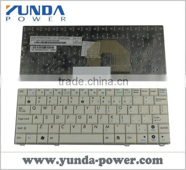 Brand New laptop keyboard for ASUS EEEPC EPC 900SD 900HA 900 HA US Keyboard White