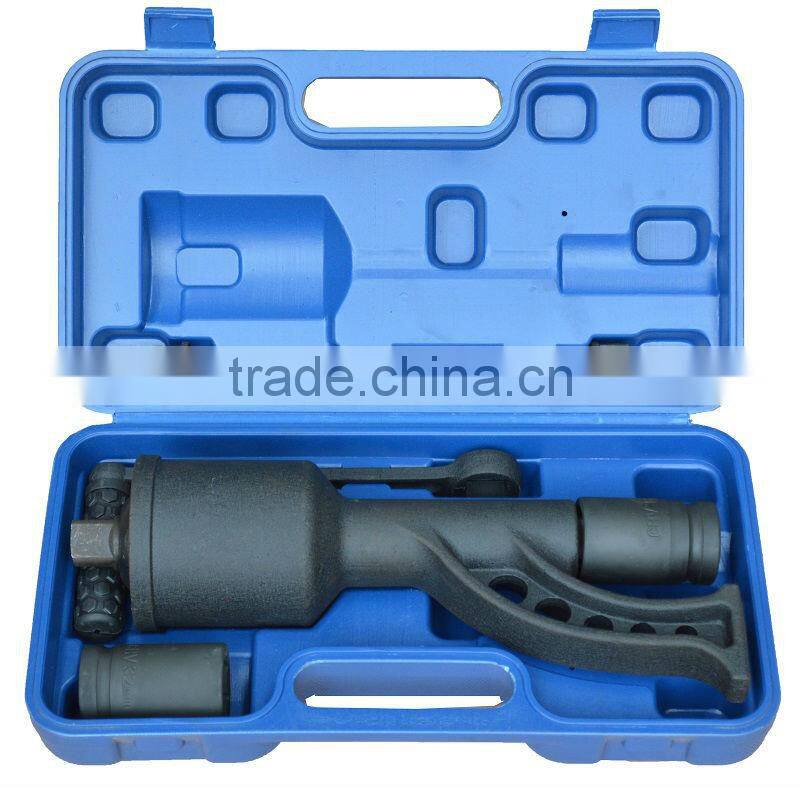 Torque Multiplier Truck Trailer RV Lug Nut Wrench Labor Saving Wrench w/Case NEW