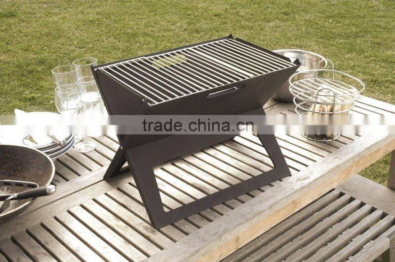 2015 New Product Notebook Charcoal Grill/charcoal bbq grill/foldable barbecue grill/portable bbq grill/Folding BBQ Grill