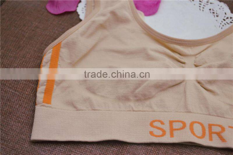 Wholesale lingerie women seamless yoga bra sport underwear