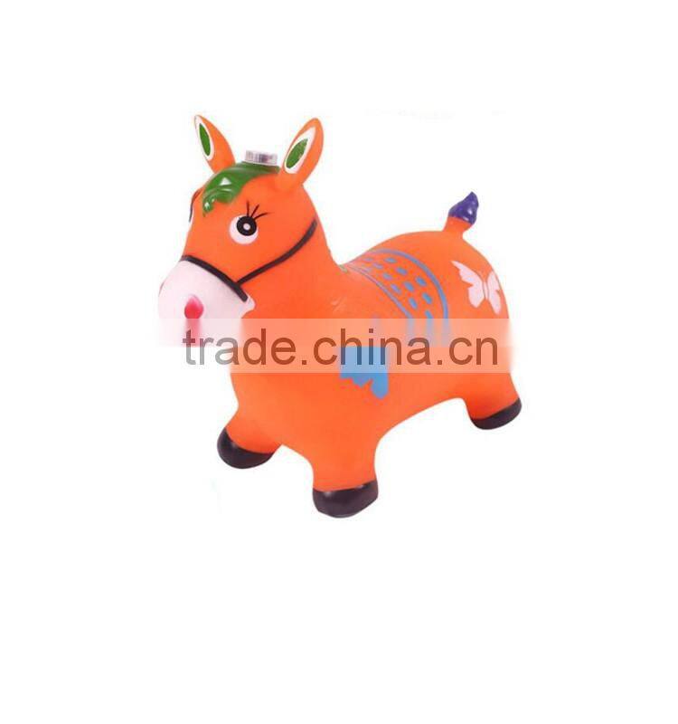 Plastic Riding Toy/Kids Inflatable Horse Jumping