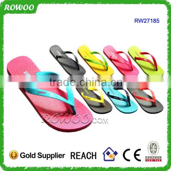 All print wholesale basic style solid cheap summer flip flops china