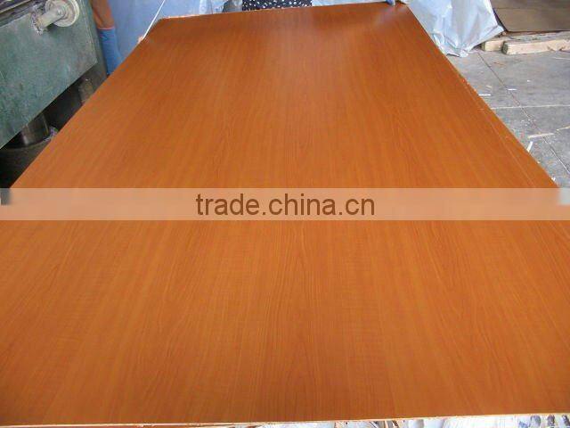 CE Qualified 3mm MDF( MELAMINE FACED MDF)