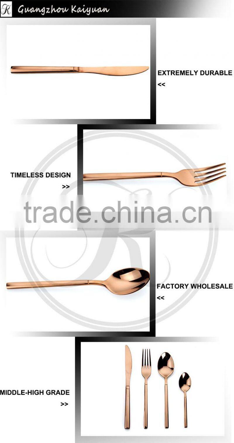 spoon restaurant, hotel cutlery, gold plated cutlery