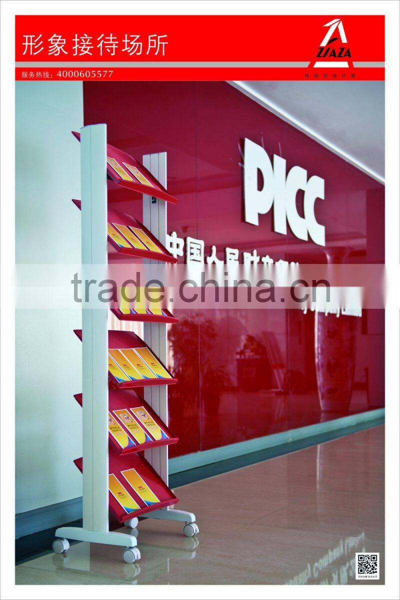lightweight brochure display rack