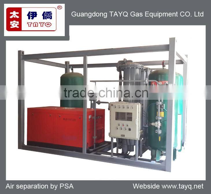 CE approved nitrogen gas generator for tire inflation