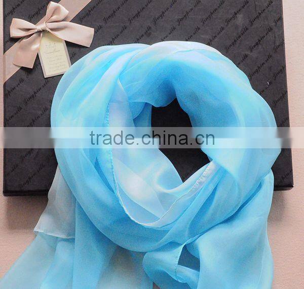 silk scarf manufacturing summer 2014 fashion 100% silk chiffon scarf silk scarf manufacturing