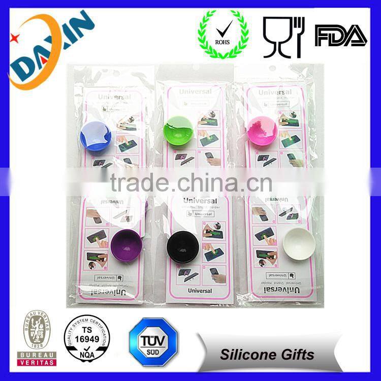 3m sticker smart wallet mobile card holder silicone phone suckers stand