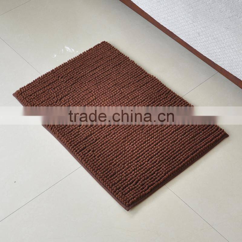 polyester floor mat with short pile