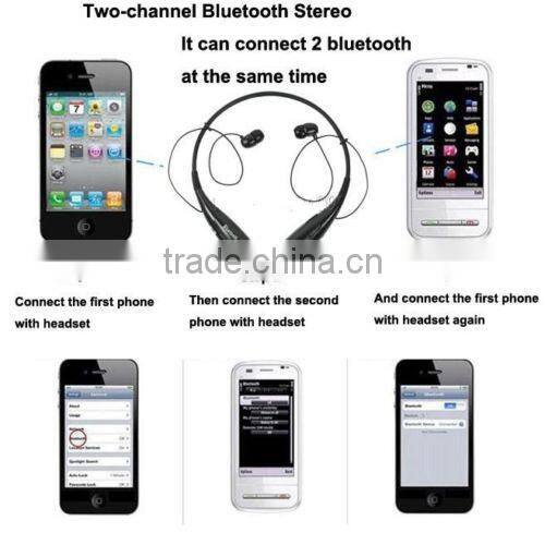 New Product wholesale factory price, colorful bluetooth stereo headset, earphones for mobilephone