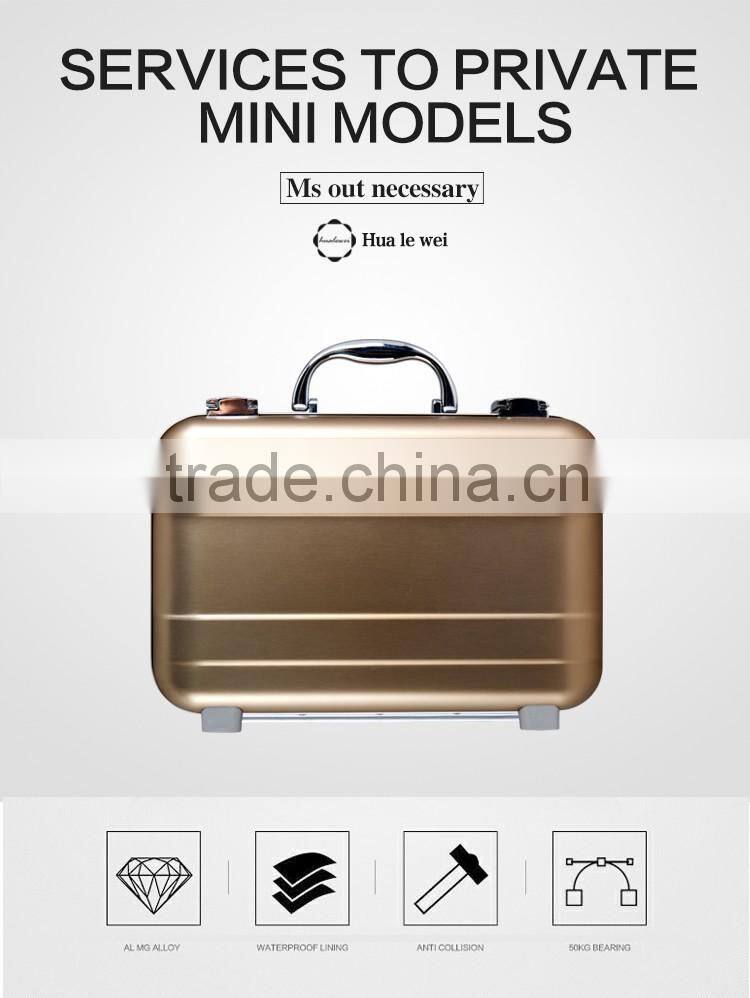 HLW stable professional makeup bag wholesale metal boxes