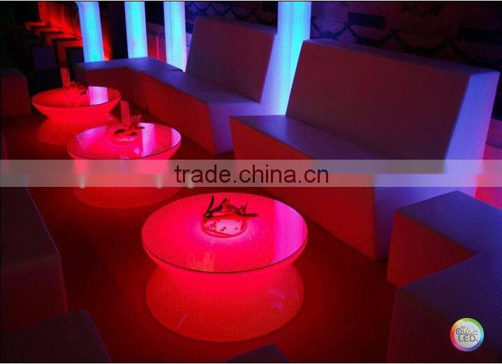 unique led round bar table furniture for sale led light bar table