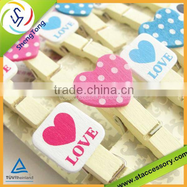 2015 high quality wooden clip