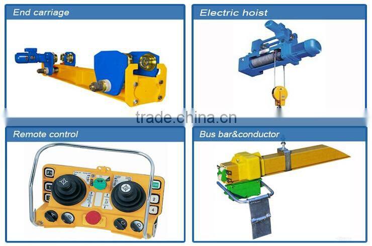 Machinery Single Beam Bridge Cranes 10Ton,Travelling Beam Crane