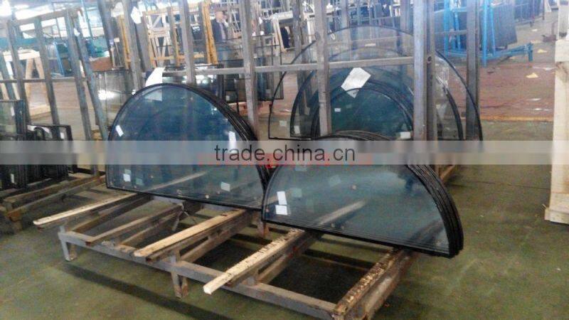 double pane tempered insulated glass with 3C&ISO9001 certificate