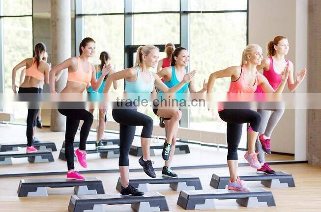 Aerobic Adjustable Balance 2 Level Stepper Board for gym