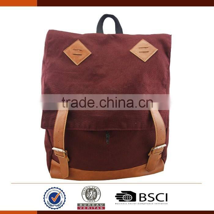 Vintage Style Backpack Bag Bookbag for Campus