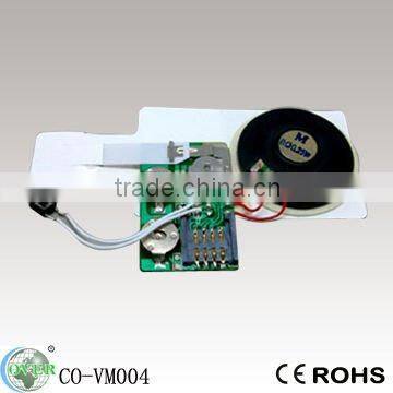 Multi function -Chip Programmable sound modules for greeting cards and sound box