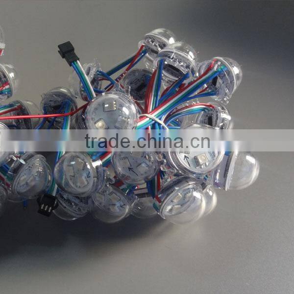 30mm ws2801 led modules waterproof IP67 DC 12V Led pixel modules Diameter