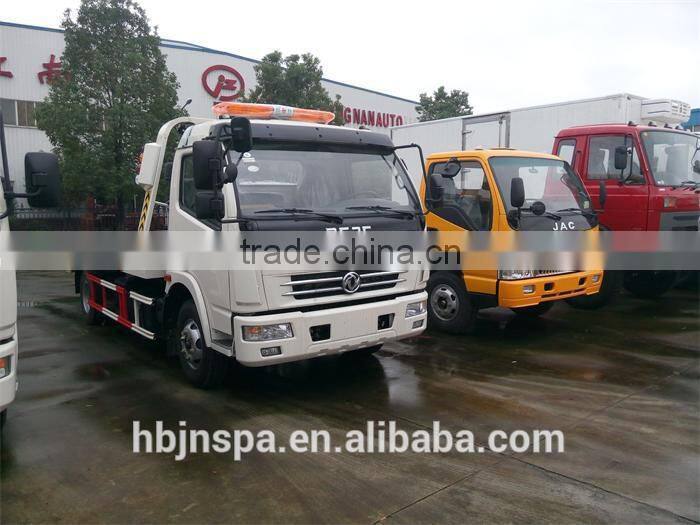 NEW PRODUCT medium sized vehicle HOWO flatbed tow truck