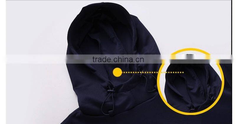custom blank high quality grey cotton sport hoody