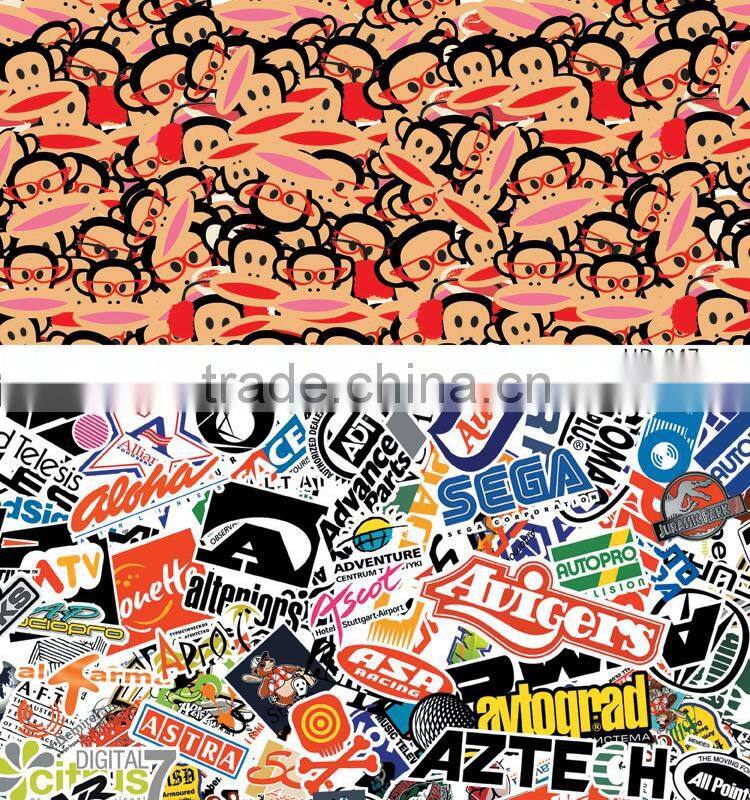 HD-049 Car Body Side Design Bomb Sticker Automobiles & Motorcycles