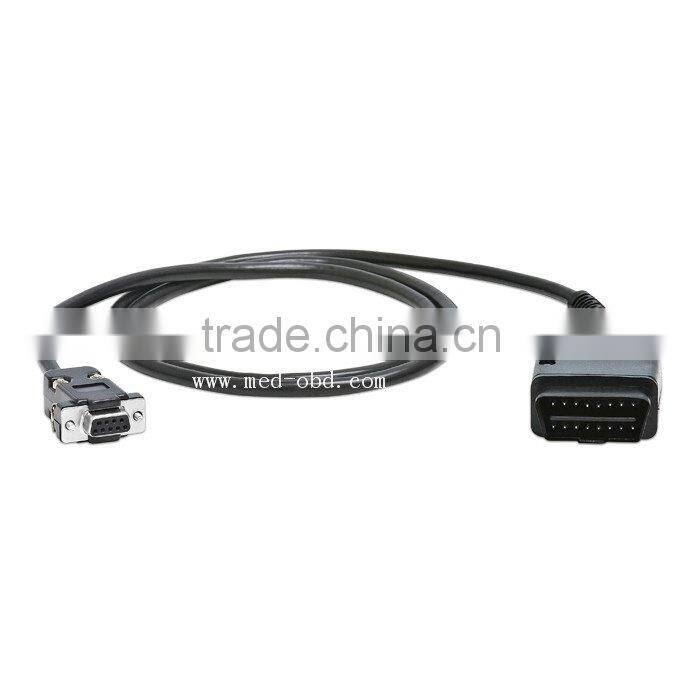 OBD2 Cable, J1962M to DB9F, 4ft