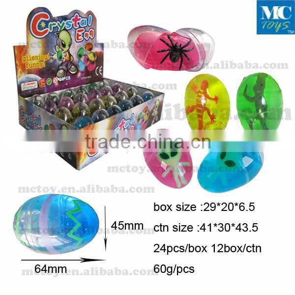 Funny alien crystal slime putty toy galaxy putty slime toy