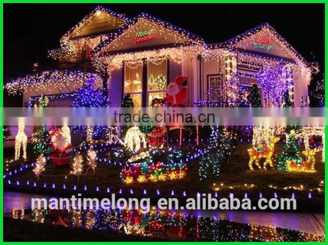 10m 100 led colorful light festival light