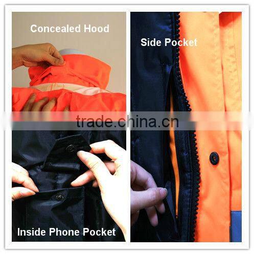 Safety Hi-Vis bomber jacket