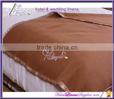 100% acrylic camel hotel blanket, camel blanket, acrylic blanket for hotels, 180*230cm