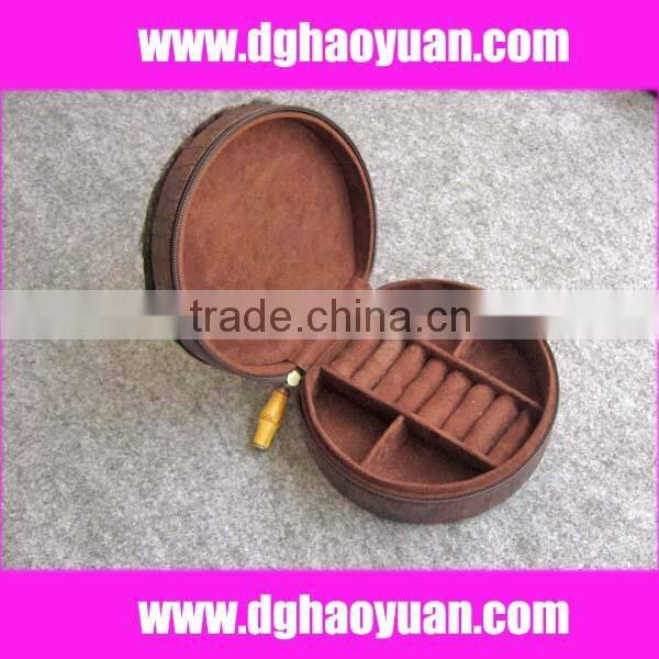 Round Jewelry case,jewelry boxes for promotion