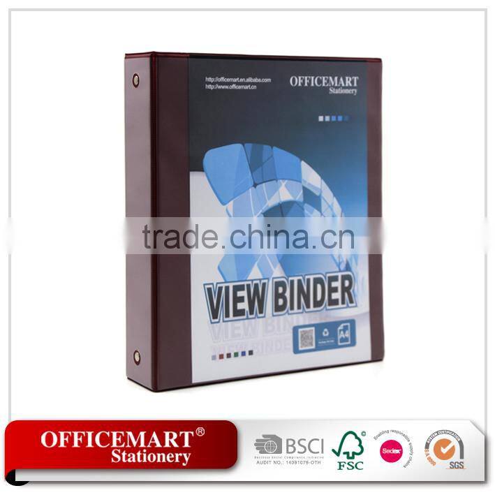 PVC pockets 1/2 inch 2 O ring binder