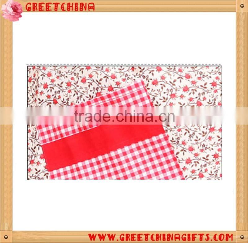 Floral printing ladies apron designs promotional kitchen apron