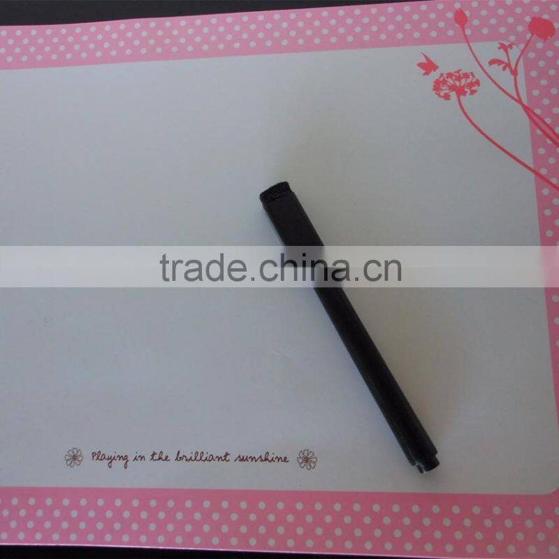 cute lovely personalized pattern magnetic writing board for kids