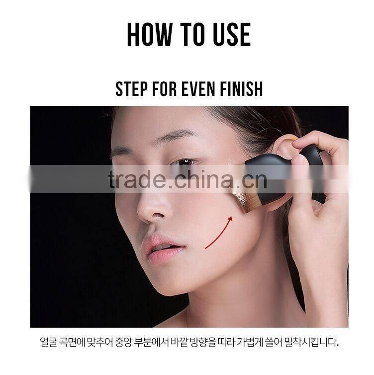 Unique synthetic hair mini purple makeup brushes