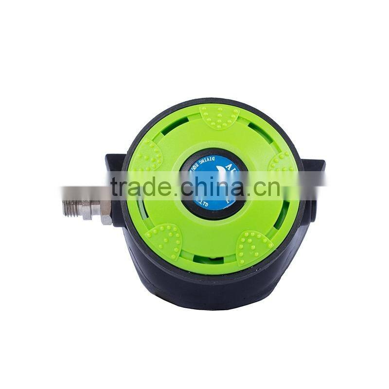 2nd Stage scuba diving regulator with a mouth piece and a hose