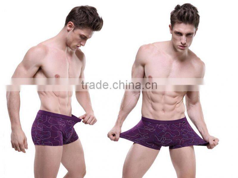 Sexy seamless breathable high elastic oem cheap boxer briefs