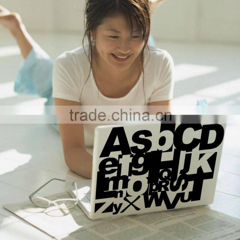 Free sample customized 13.3 inch laptop sticker