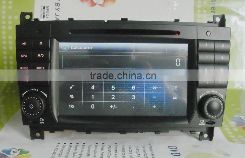 DJ7069 7inch double DIN car DVD player car radio with GPS EXTV 3G ect.for special Mercedes